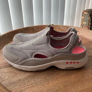 Easy Spirit Tan Slip-On Sneakers